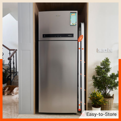 Bathla Advance 5-Step Foldable Aluminium Ladder For Home (Orange)