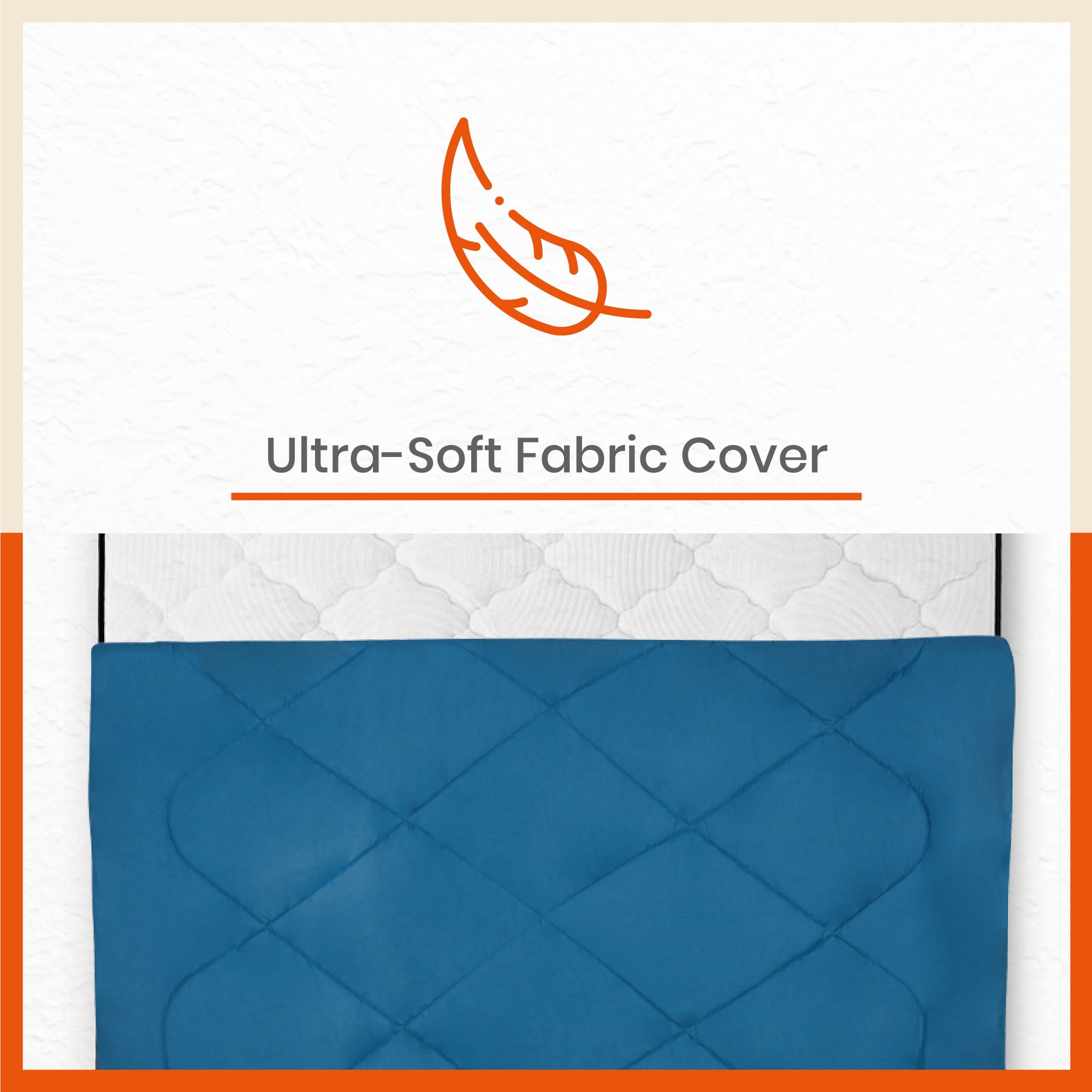 ELVA Reversible Microfiber Comforter / Blanket / Quilt / Duvet For Home | Double – Blue & Lime - 200 GSM