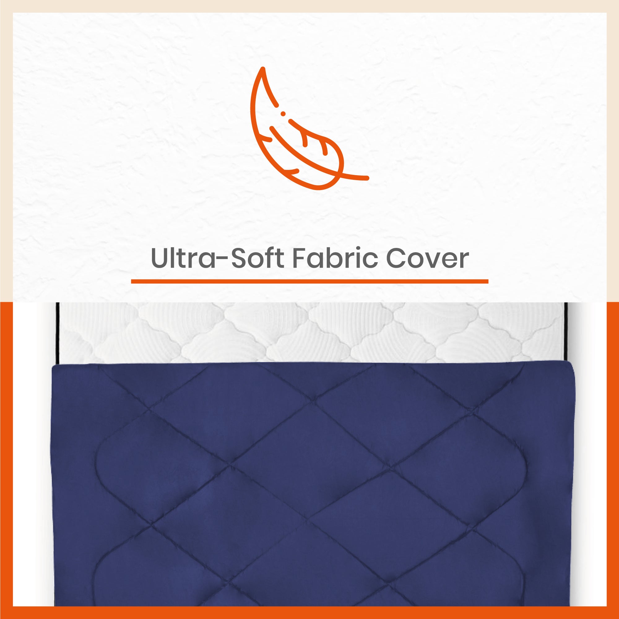 ELVA Reversible Microfiber Comforter / Blanket / Quilt / Duvet For Home | Double – Navy & Grey - 200 GSM