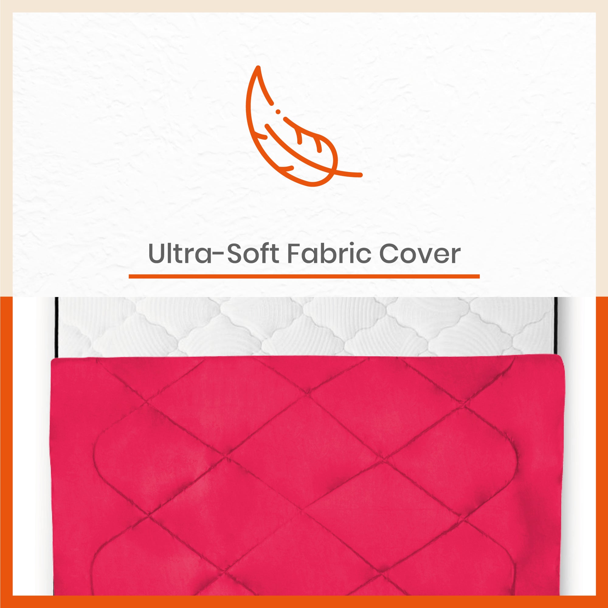 ELVA Reversible Microfiber Comforter / Blanket / Quilt / Duvet For Home | Double – Pink & Grey - 200 GSM