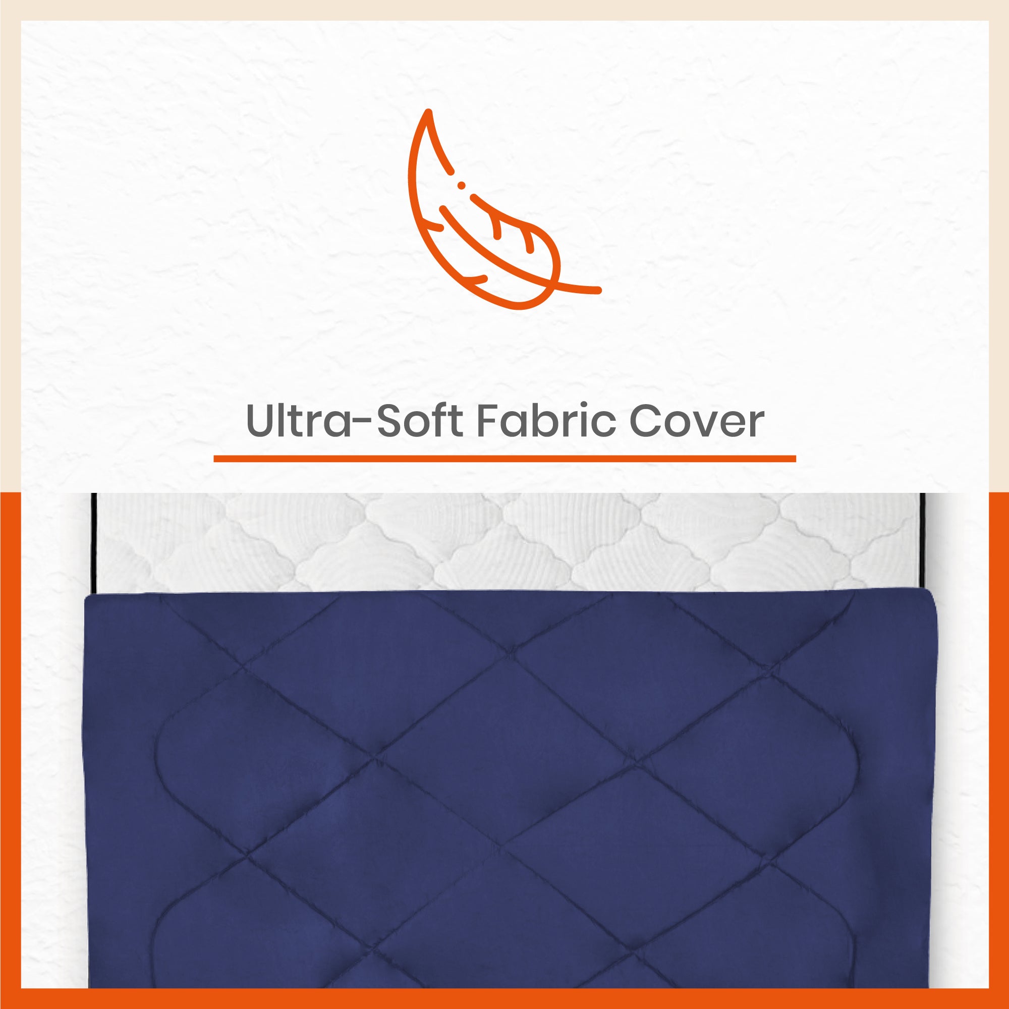 ELVA Reversible Microfiber Comforter / Blanket / Quilt / Duvet For Home | Double – Navy & Lime - 200 GSM