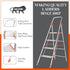 Bathla Surge 4-Step Foldable Aluminium Ladder For Home