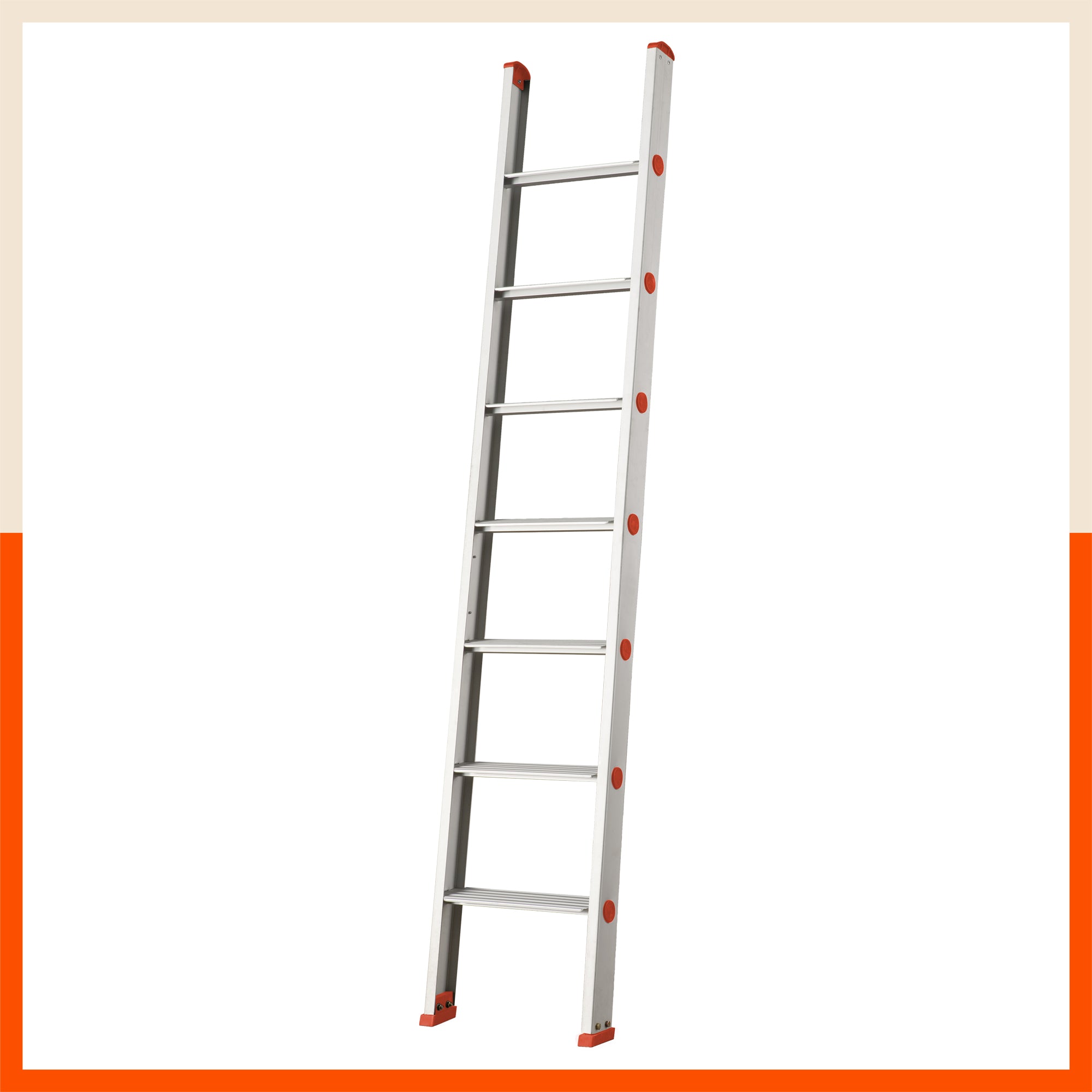 Bathla WR 3000 – Wall Reclining Ladder with 115MM Non-Slip Steps & Rubber Wall Guard