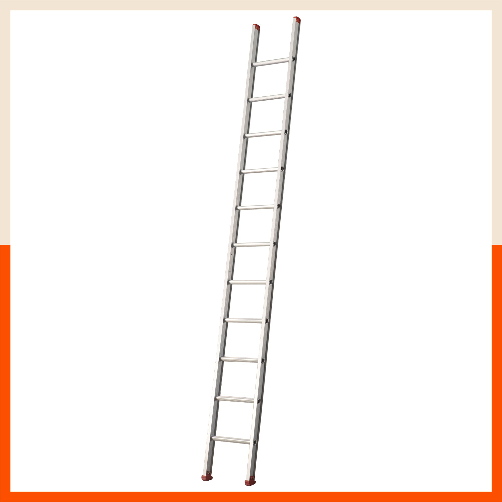 Bathla WR 4000 – Wall Reclining Ladder with 65MM Non-Slip Steps & Rubber Wall Guard