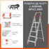 Bathla Zenith 5-Step Foldable Aluminium Ladder For Home