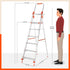 Bathla Zenith Plus 6-Step Foldable Aluminium Ladder For Home