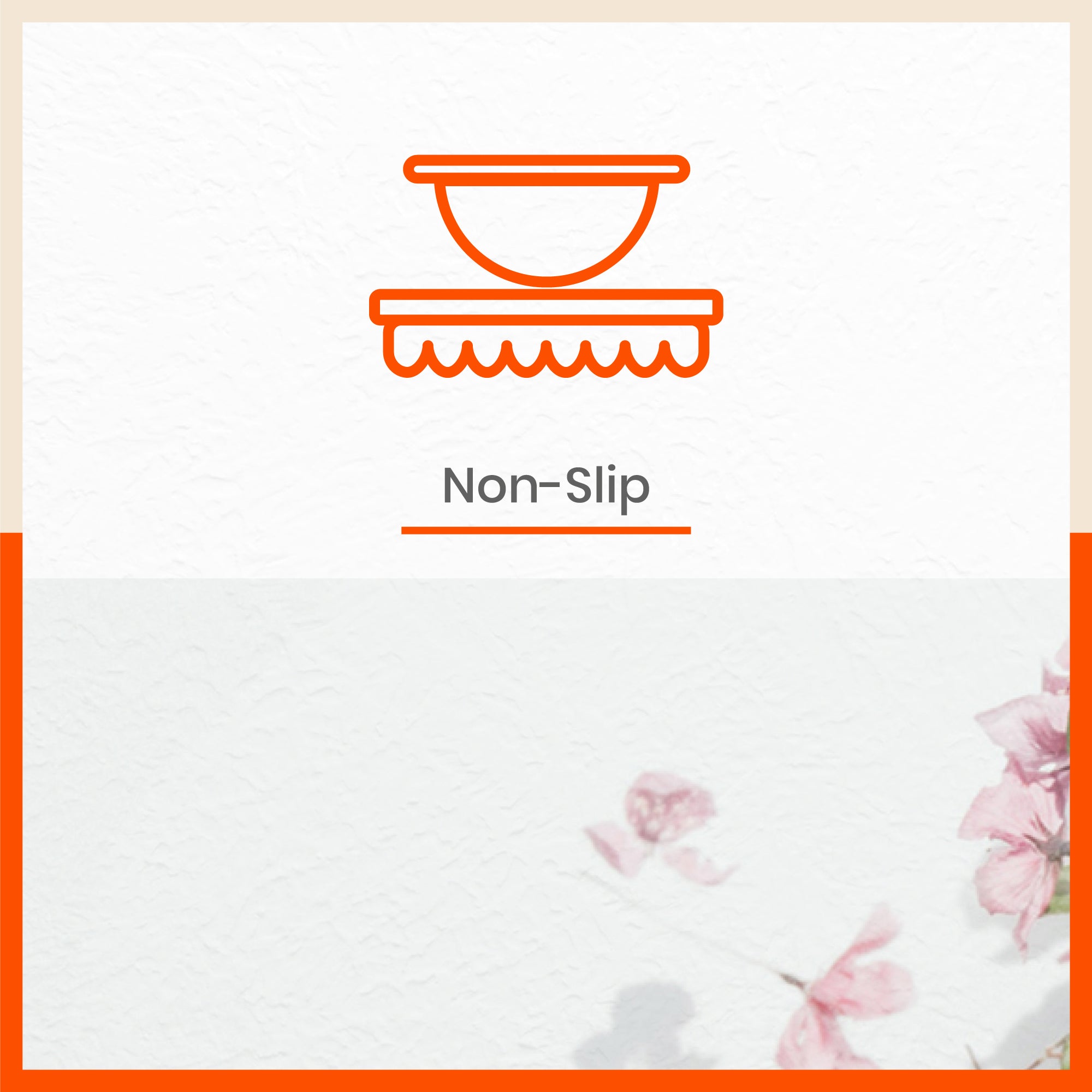 Polypropylene Table Mats & Coasters for Dining Table at Home (BLOSSOM - Set of 6)