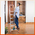 Bathla Advance 6-Step Foldable Aluminium Ladder For Home (Orange)