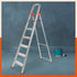 Bathla Advance Carbon - 6 Step Foldable Aluminium Ladder For Home (Orange)