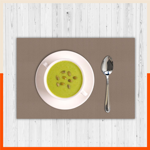 Vega Multipurpose Diamond Texture Shelf Liner | Brown (45 cm X 150 cm 380 GSM)