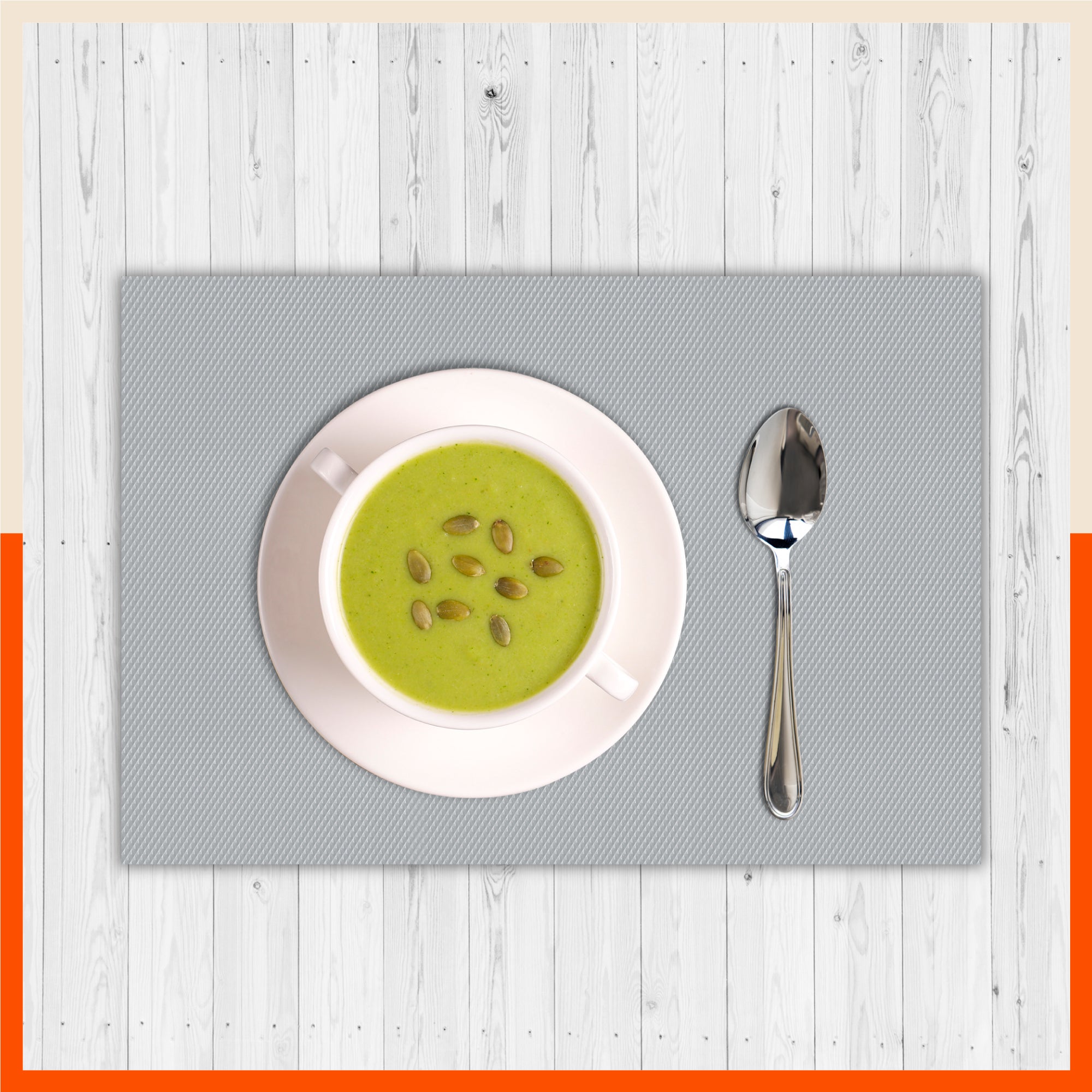 Vega Multipurpose Diamond Texture Shelf Liner | Light Grey (60 cm X 500 cm 380 GSM)