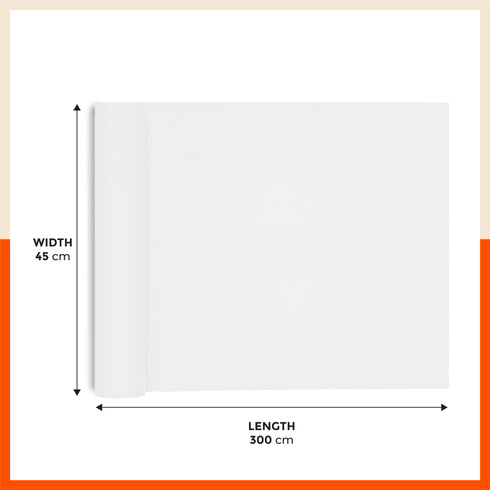 Vega Multipurpose Diamond Texture Shelf Liner | Transparent ( 45cm X 300cm 380 GSM)