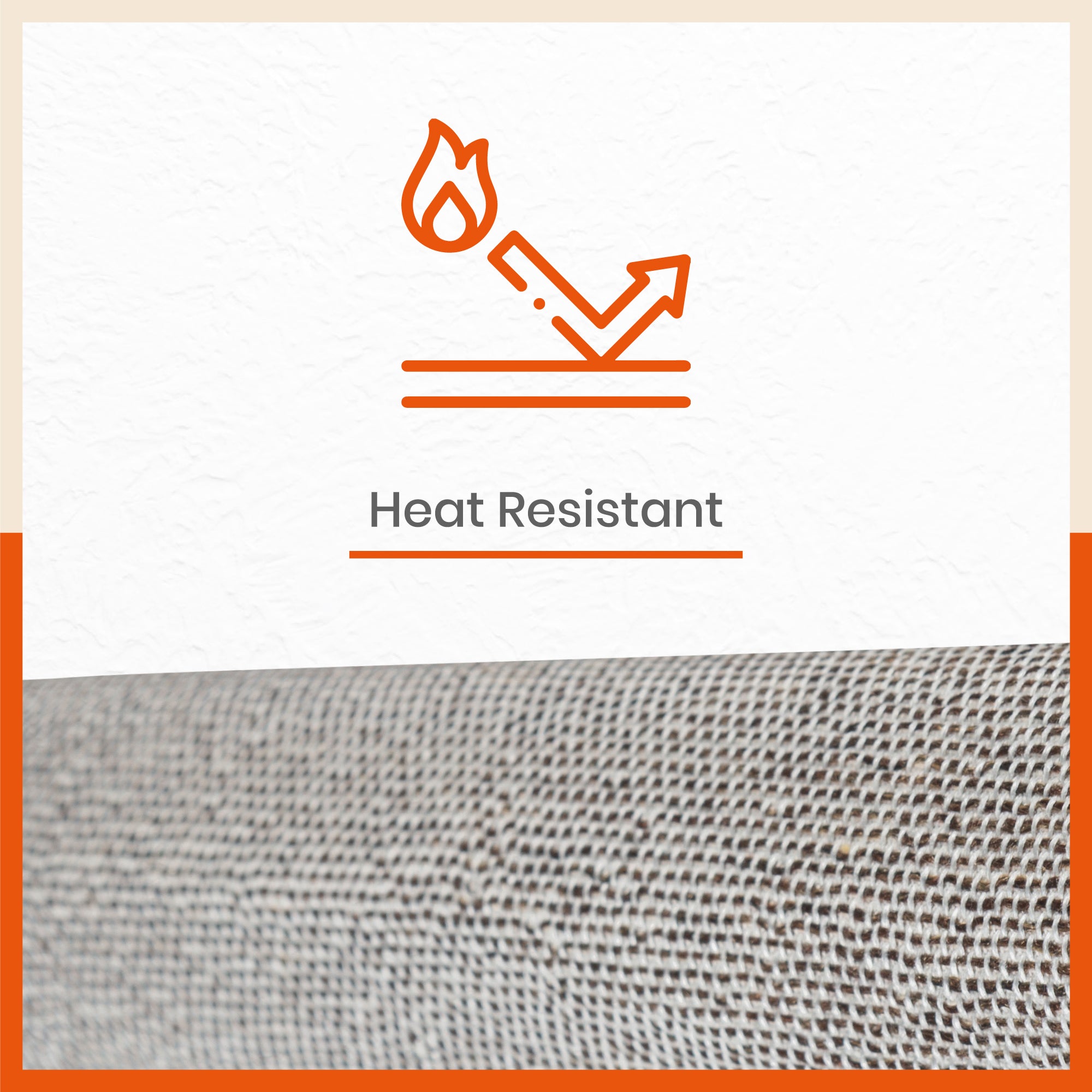 Vera Premium Jute Table Mats / Placemats for Home Dining Table | (Ash - Set of 6 - 45cm x 30cm)
