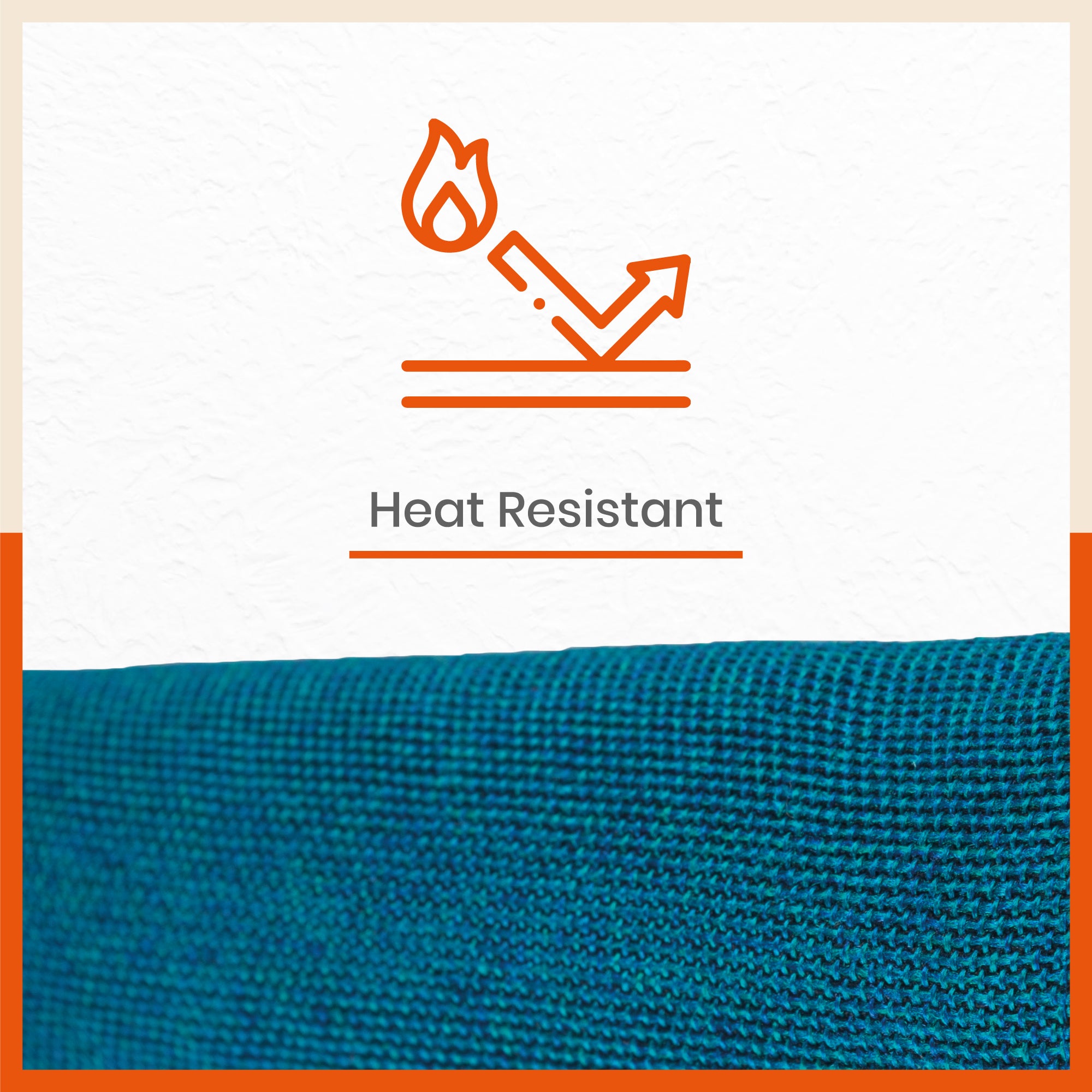 Vera Premium Jute Table Mats / Placemats for Home Dining Table | (Blue - Set of 6 - 45cm x 30cm)