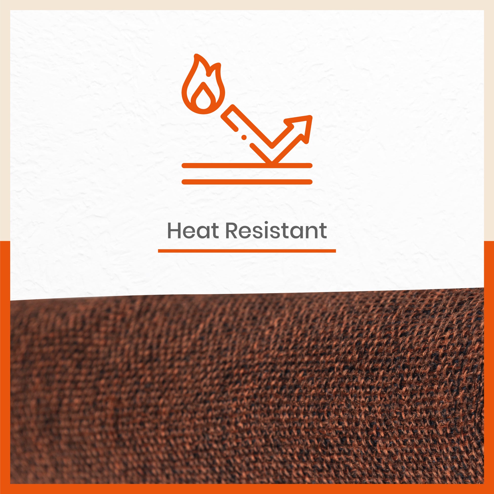 Vera Premium Jute Table Mats / Placemats for Home Dining Table | (Bronze - Set of 6 - 45cm x 30cm)
