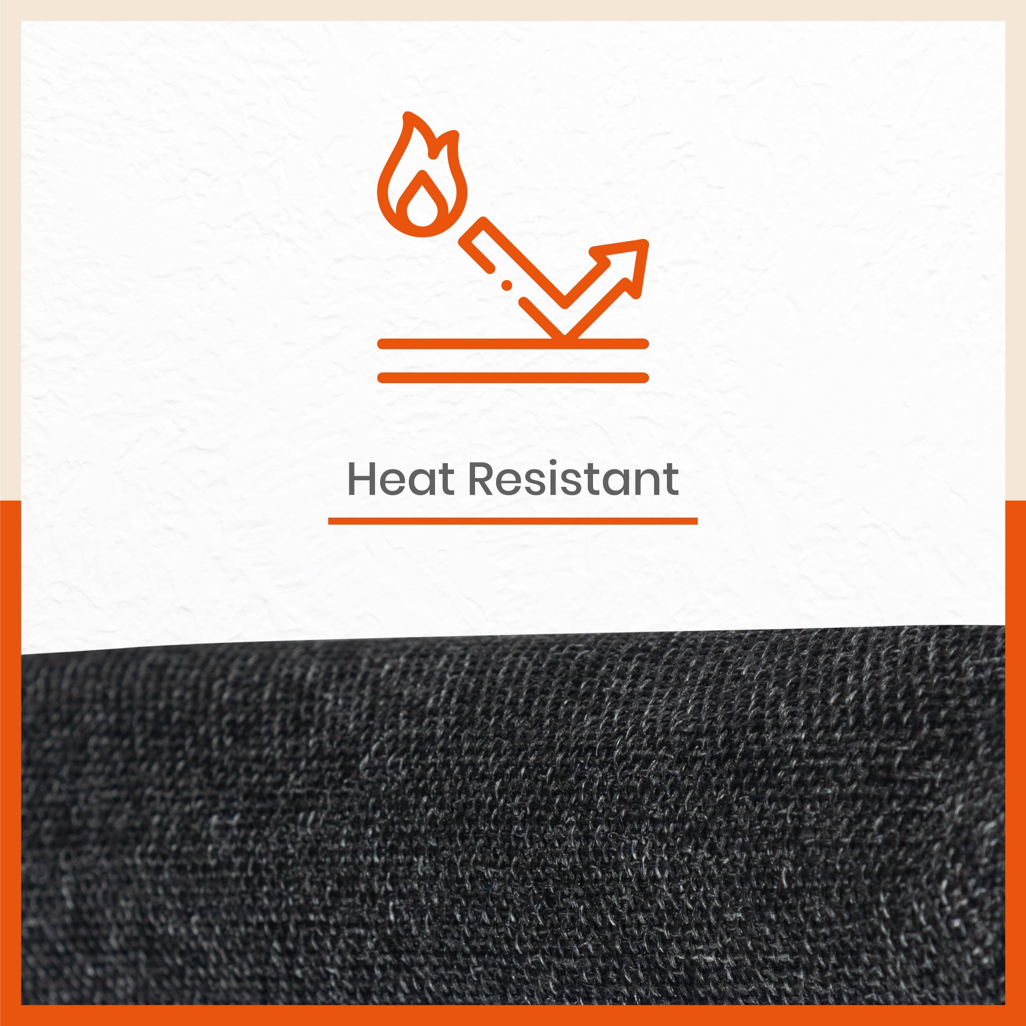 Vera Premium Jute Table Mats / Placemats for Home Dining Table | (Charcoal - Set of 6 - 45cm x 30cm)