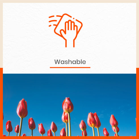 Polypropylene Table Mats & Coasters for Dining Table at Home (Tulipa - Set of 6)