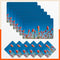 Polypropylene Table Mats & Coasters for Dining Table at Home (Tulipa - Set of 6)