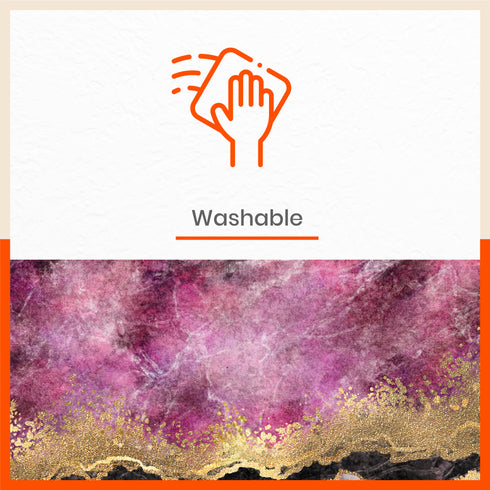 Polypropylene Table Mats & Coasters for Dining Table at Home (Meander - Set of 6)