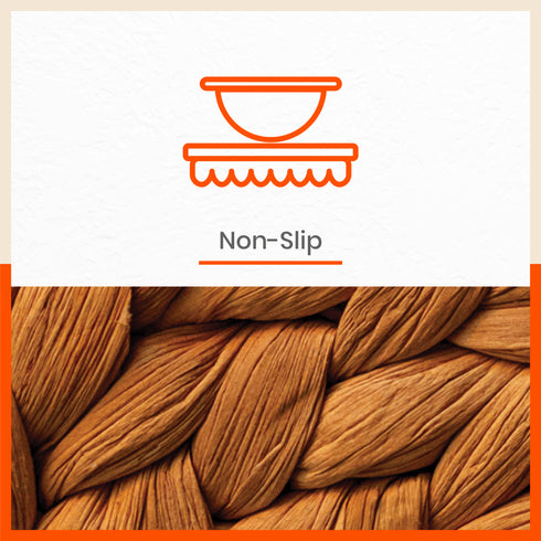 Polypropylene Table Mats & Coasters for Dining Table at Home (Weave - Set of 6)