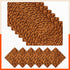 Polypropylene Table Mats & Coasters for Dining Table at Home (Weave - Set of 6)