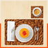 Polypropylene Table Mats & Coasters for Dining Table at Home (Weave - Set of 6)