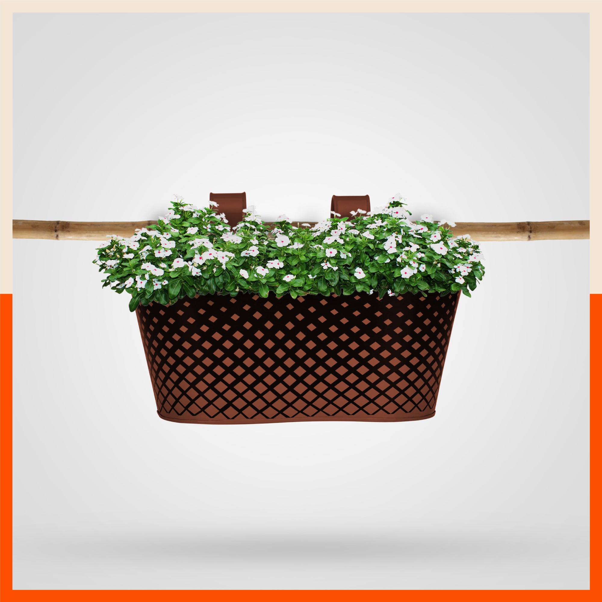 DIA Hanging Metal Pot Holders / Planters for Home / Balcony / Garden | Terra