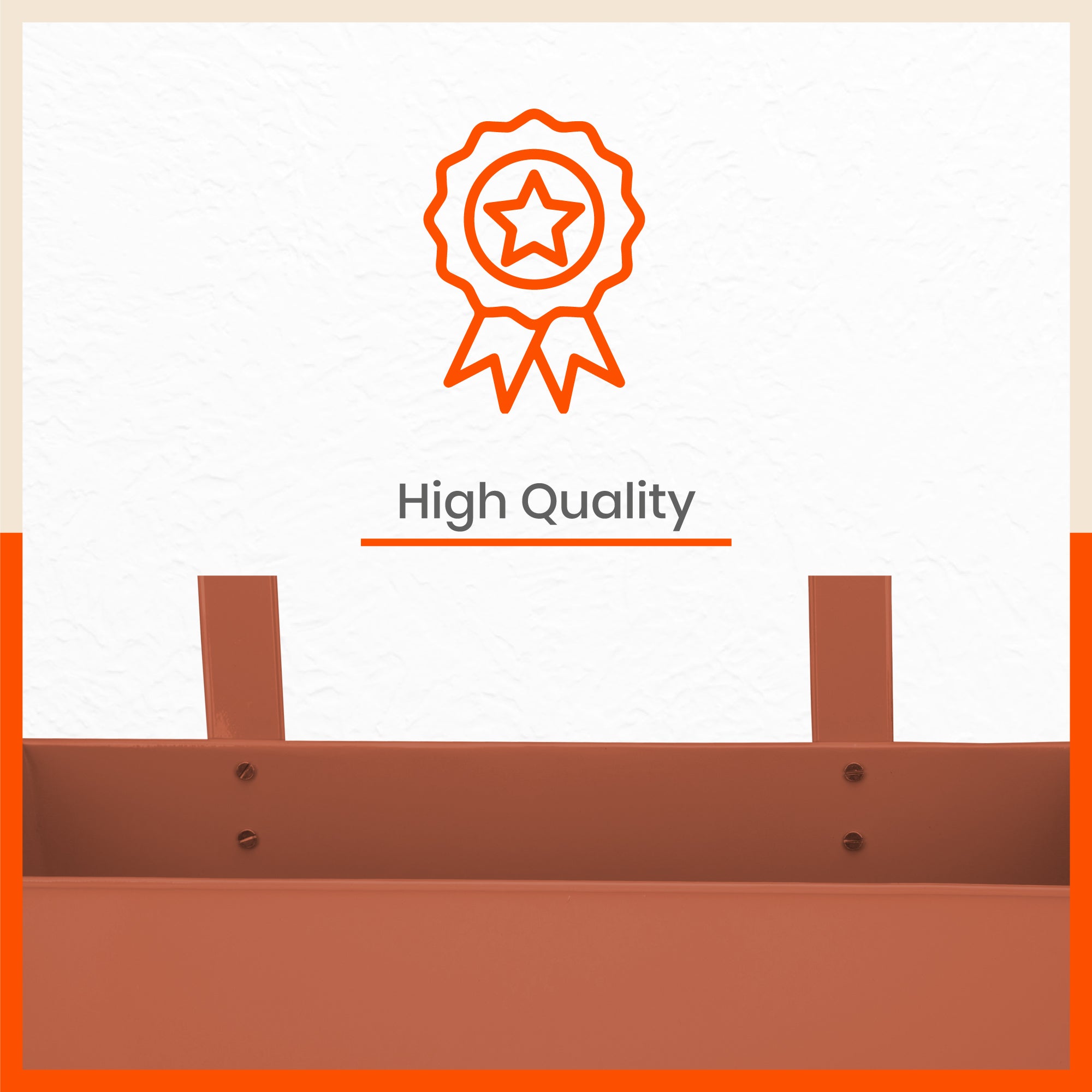 LEA Hanging Metal Pot Holders / Planters for Home / Balcony / Garden | Terra - Set of 3