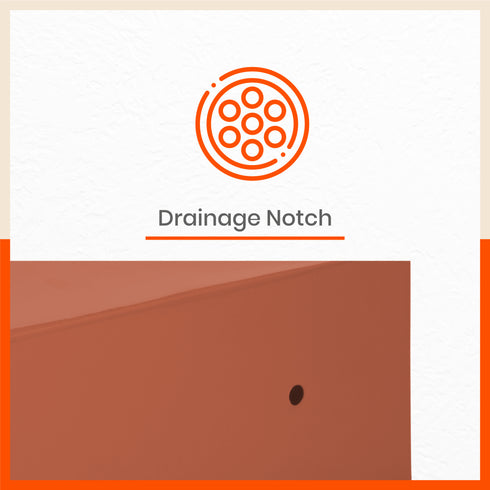 LEA Hanging Metal Pot Holders / Planters for Home / Balcony / Garden | Terra - Set of 3