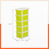 Stomo 5 Drawer Multi-Purpose Storage Organizer for Home and Office (Green)