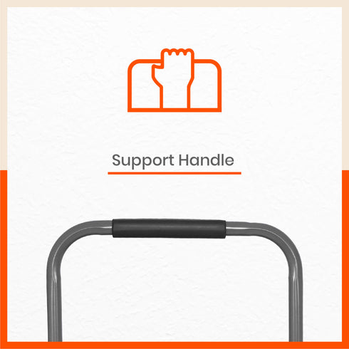 Bathla Boost Plus 3 - Step Foldable Steel Ladder For Home