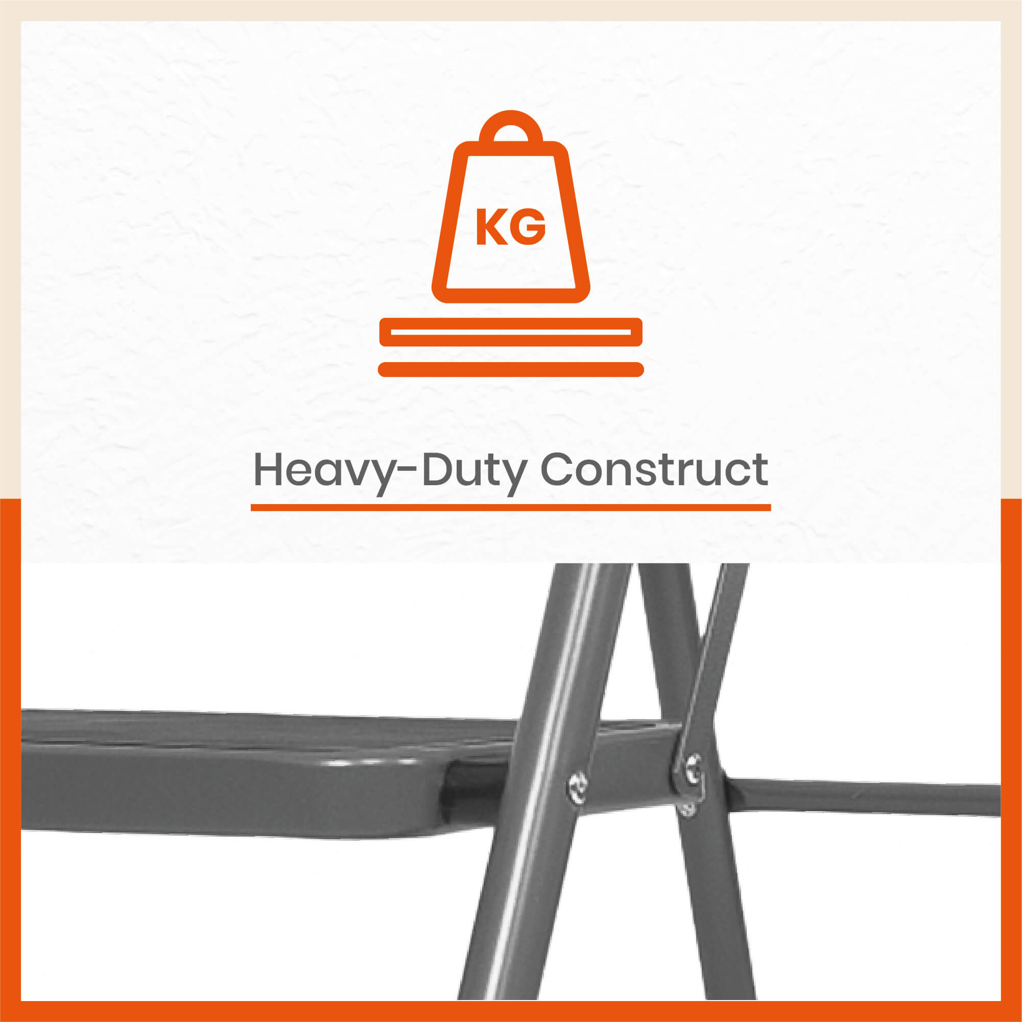 Bathla Boost 5 - Step Foldable Steel Ladder For Home