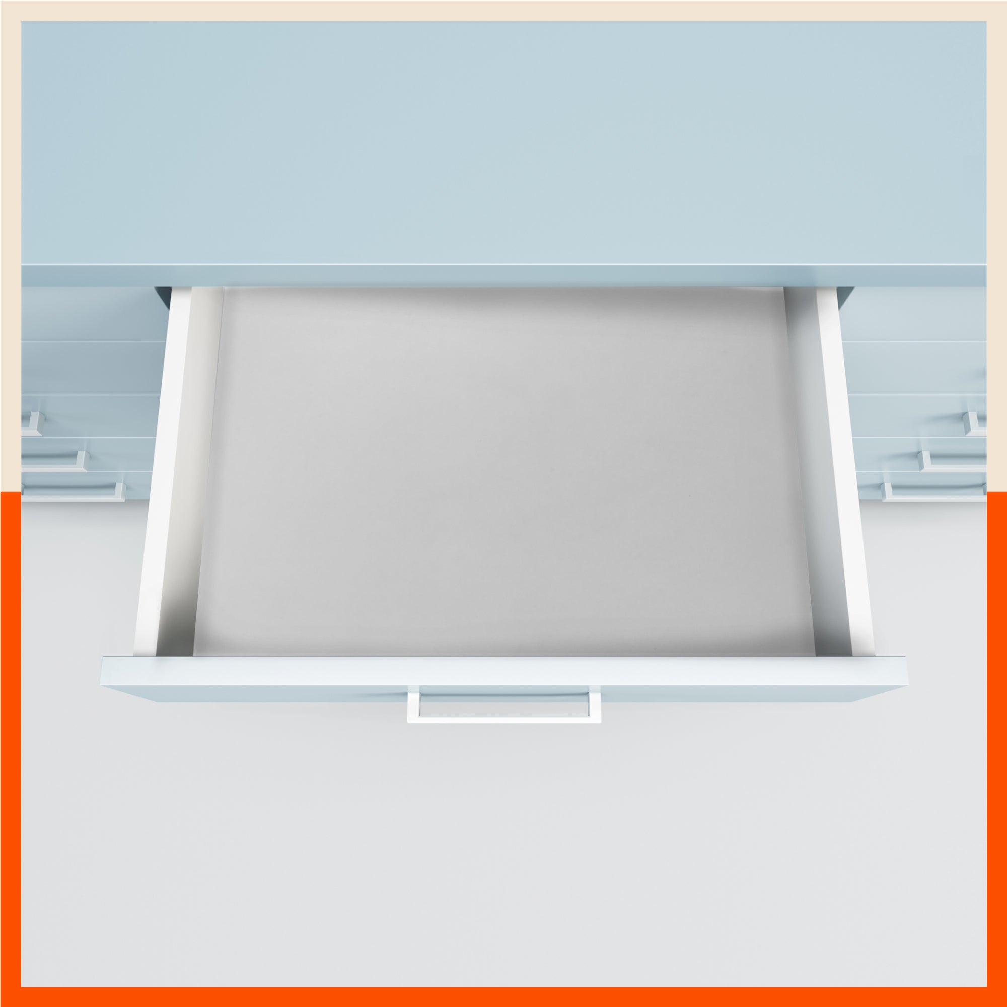 VIDA Multipurpose Translucent Texture Fridge Mats |Grey (45 cm X 30 cm 425 GSM)