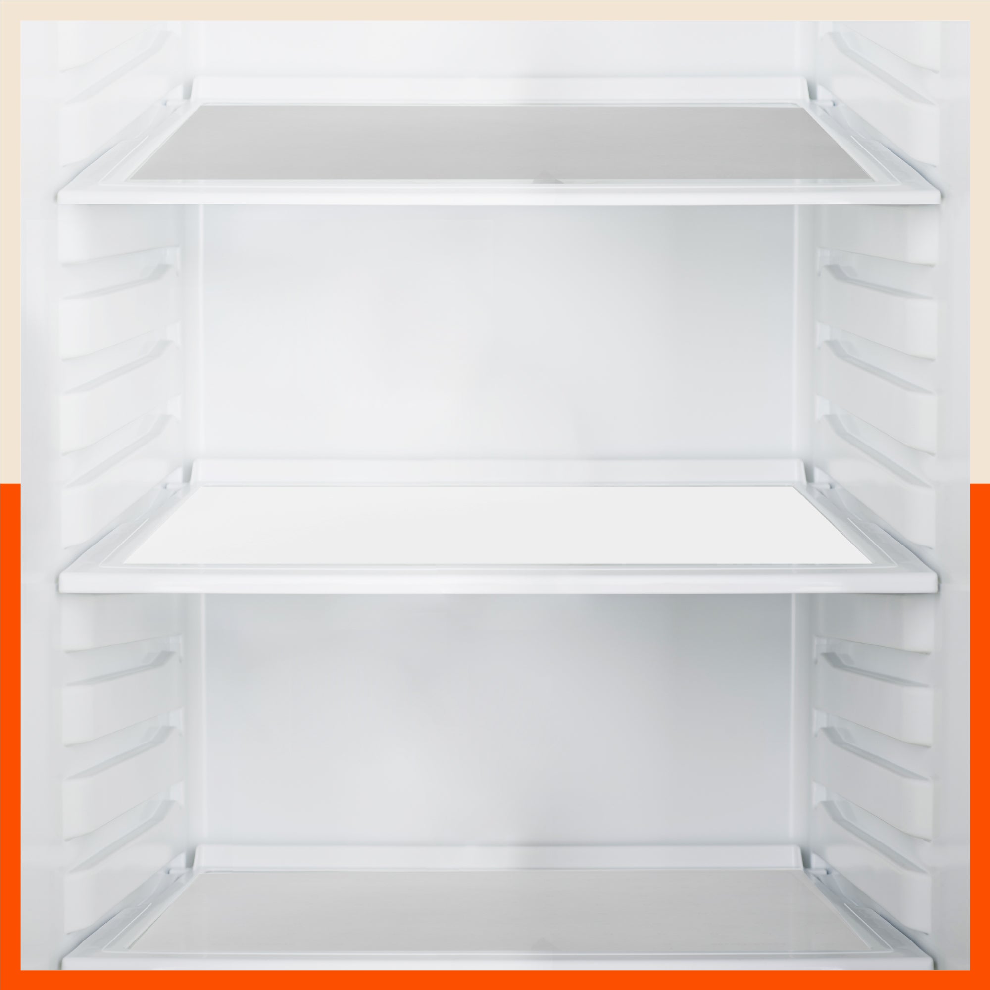 VIDA Multipurpose Translucent Texture Fridge Mats |White & Grey Combo (45 cm X 30 cm 425 GSM)
