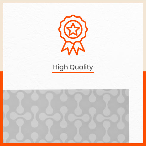 VIDA Multipurpose Abstract Texture Fridge Mats |White & Grey Combo (45 cm X 30 cm 425 GSM)