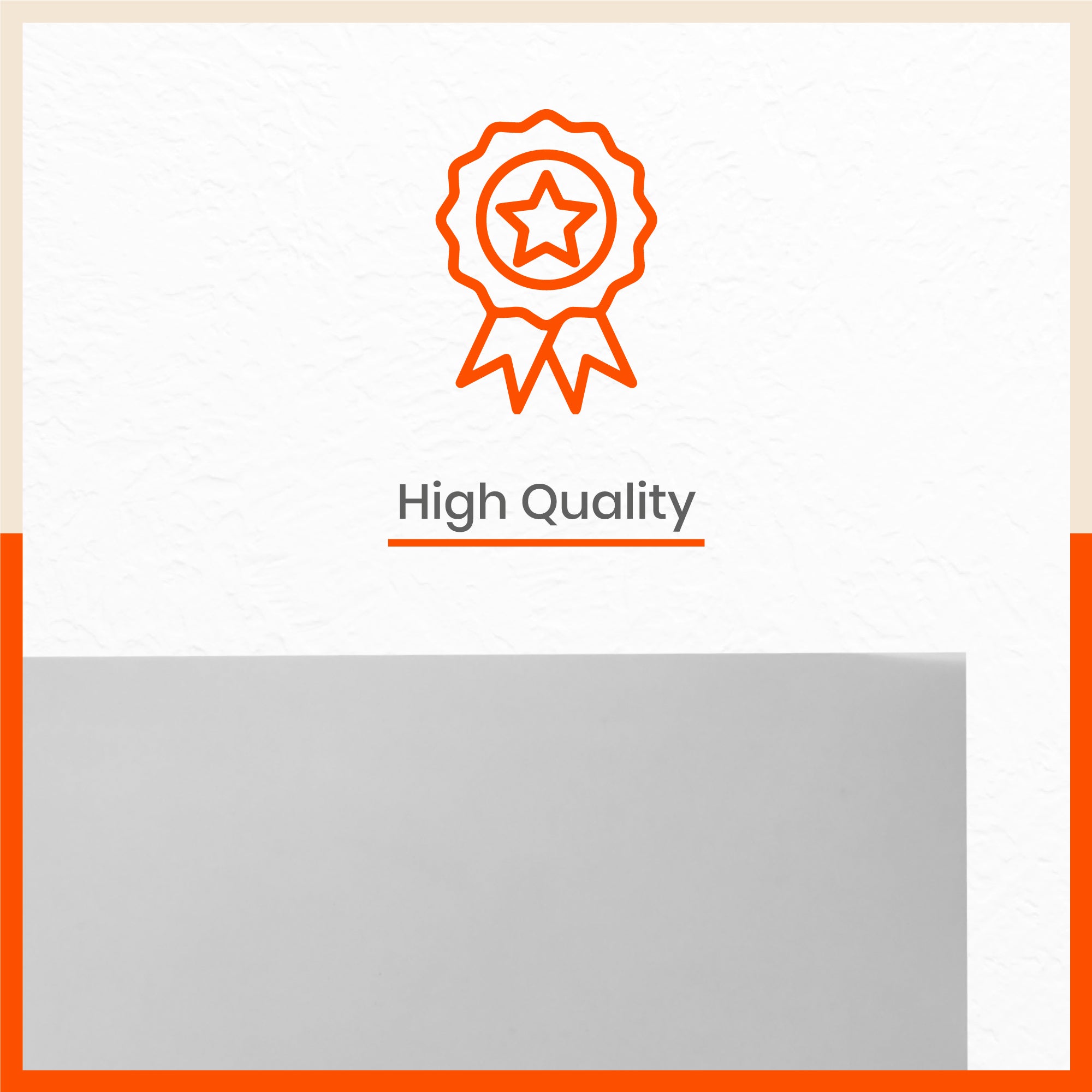 VIDA Multipurpose Translucent Texture Fridge Mats |White & Grey Combo (45 cm X 30 cm 425 GSM)