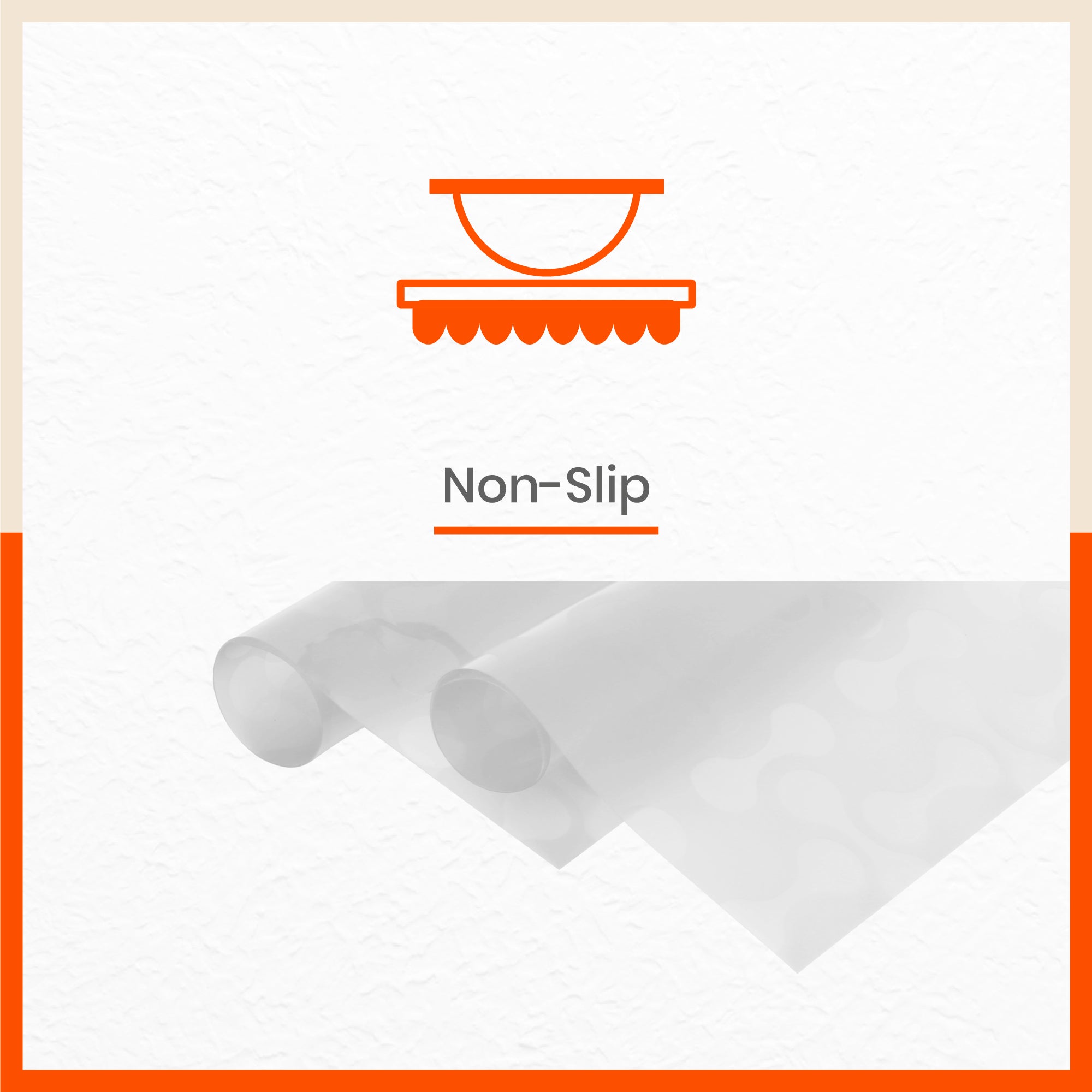 VIDA Multipurpose Translucent Texture Fridge Mats | White (45 cm X 30 cm 425 GSM)