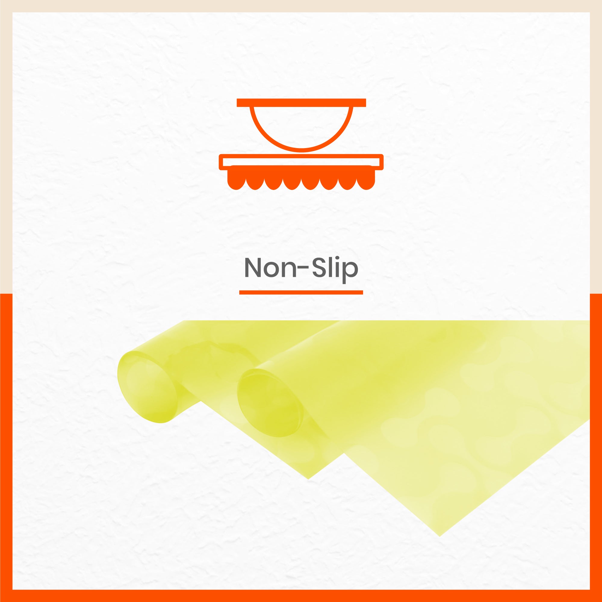 VIDA Multipurpose Abstract Texture Fridge Mats |Yellow & Teal Combo (45 cm X 30 cm 425 GSM)