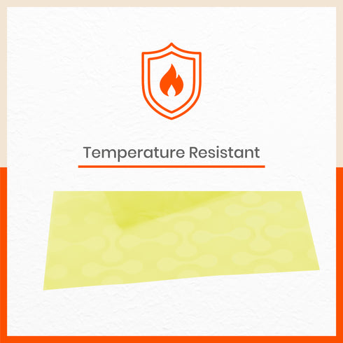 VIDA Multipurpose Abstract Texture Fridge Mats |Yellow (45 cm X 30 cm 425 GSM)