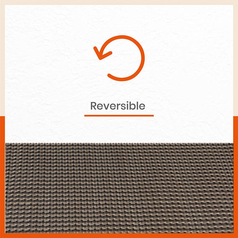 Woven PVC Table Mats / Placemats for Dining Table at Home (Kaya - Set of 6)