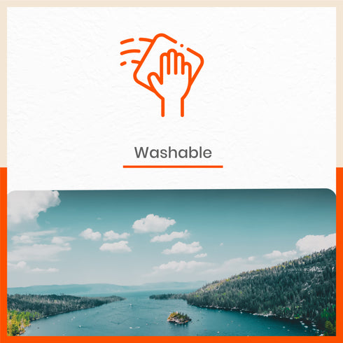 Polypropylene Table Mats & Coasters for Dining Table at Home (Oceanus - Set of 6)