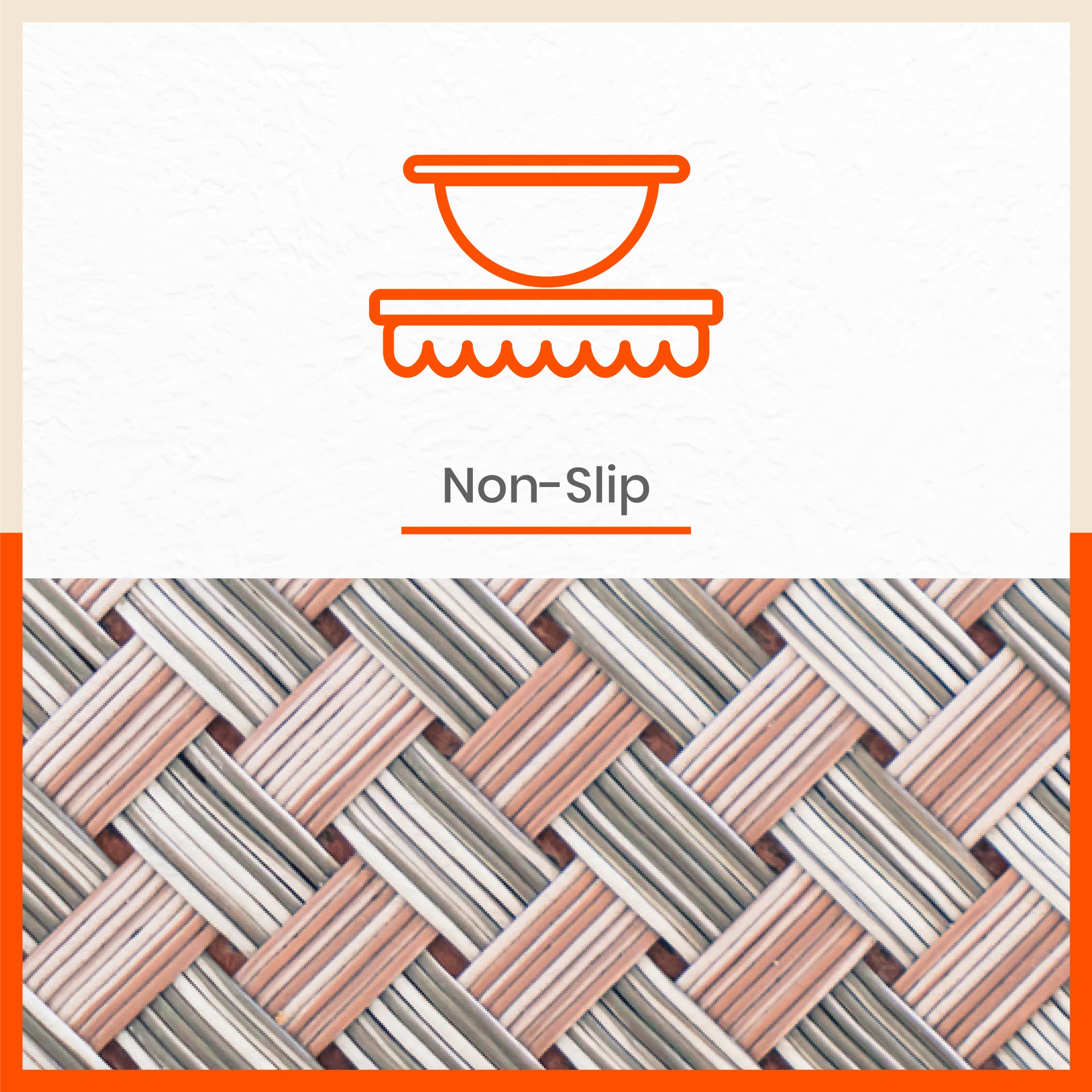 Polypropylene Table Mats & Coasters for Dining Table at Home (Modello - Set of 6)