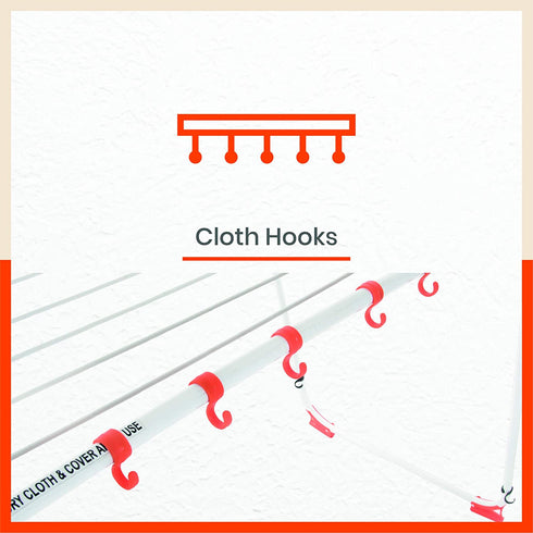 Bathla Mobidry Opus - Extra Large Foldable Cloth Drying Stand for Home