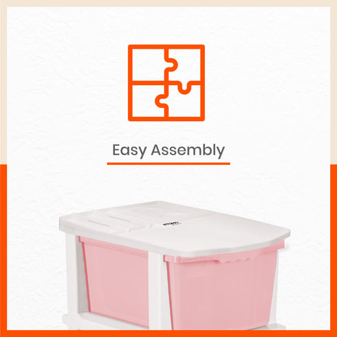 Stomo 5 Drawer Multi-Purpose Storage Organizer for Home and Office