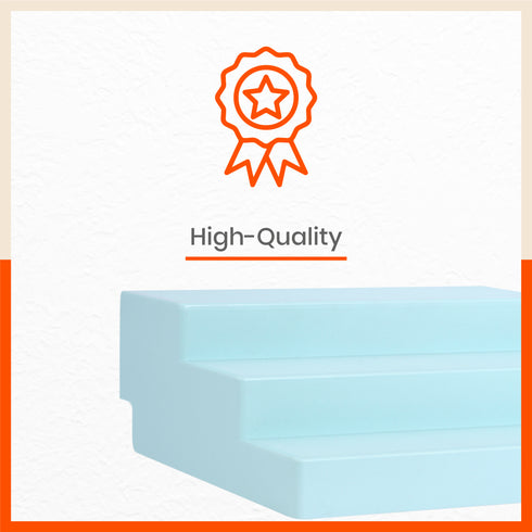 Stomo Taro Multipurpose Shelf Organizer for Home | Baby Blue - Set of 2