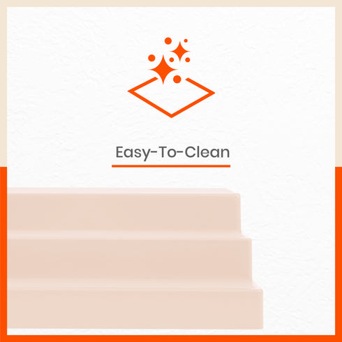 Stomo Taro Multipurpose Shelf Organizer for Home | Skin - Set of 2