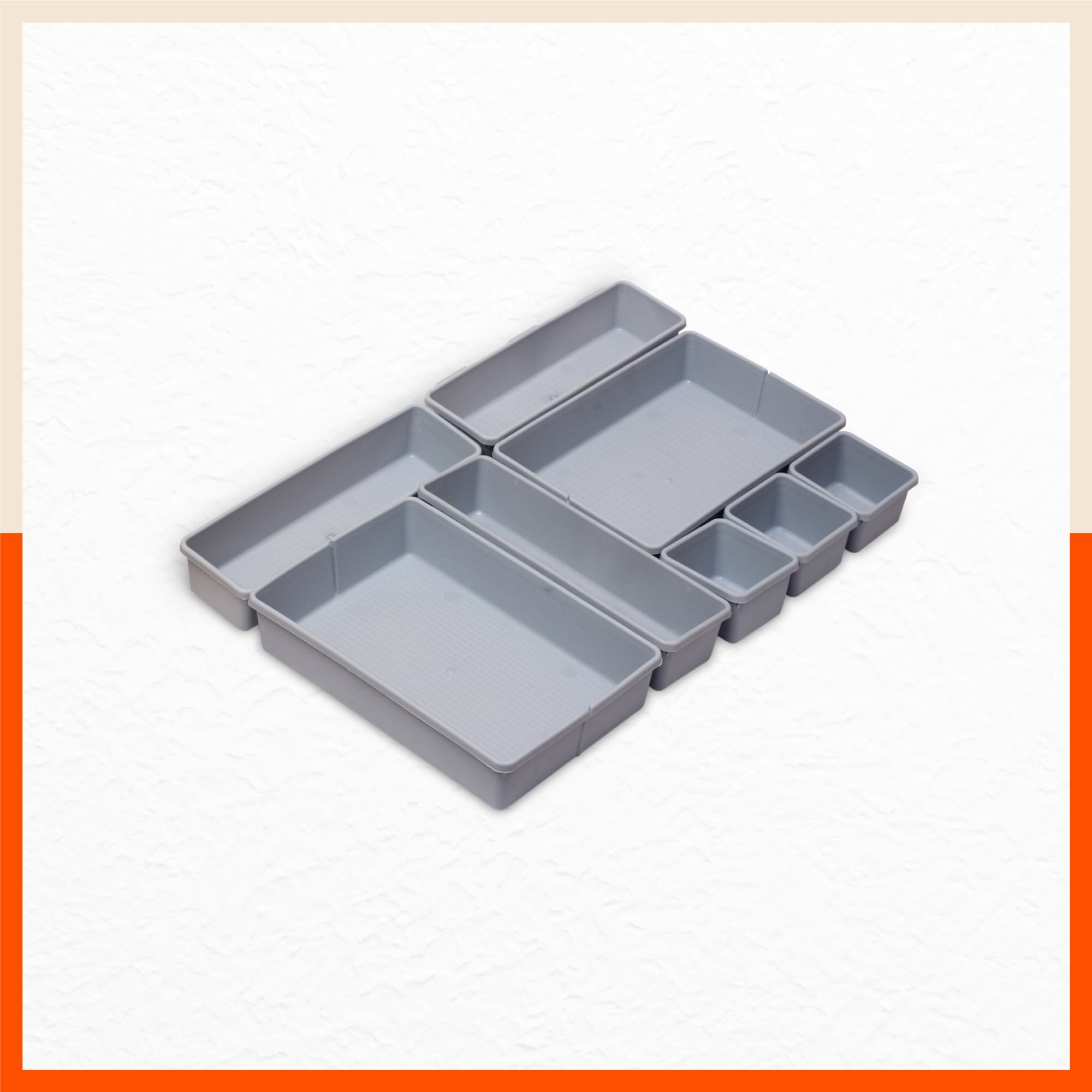 Stomo Vero Multipurpose Drawer Organizer for Home | Steel
