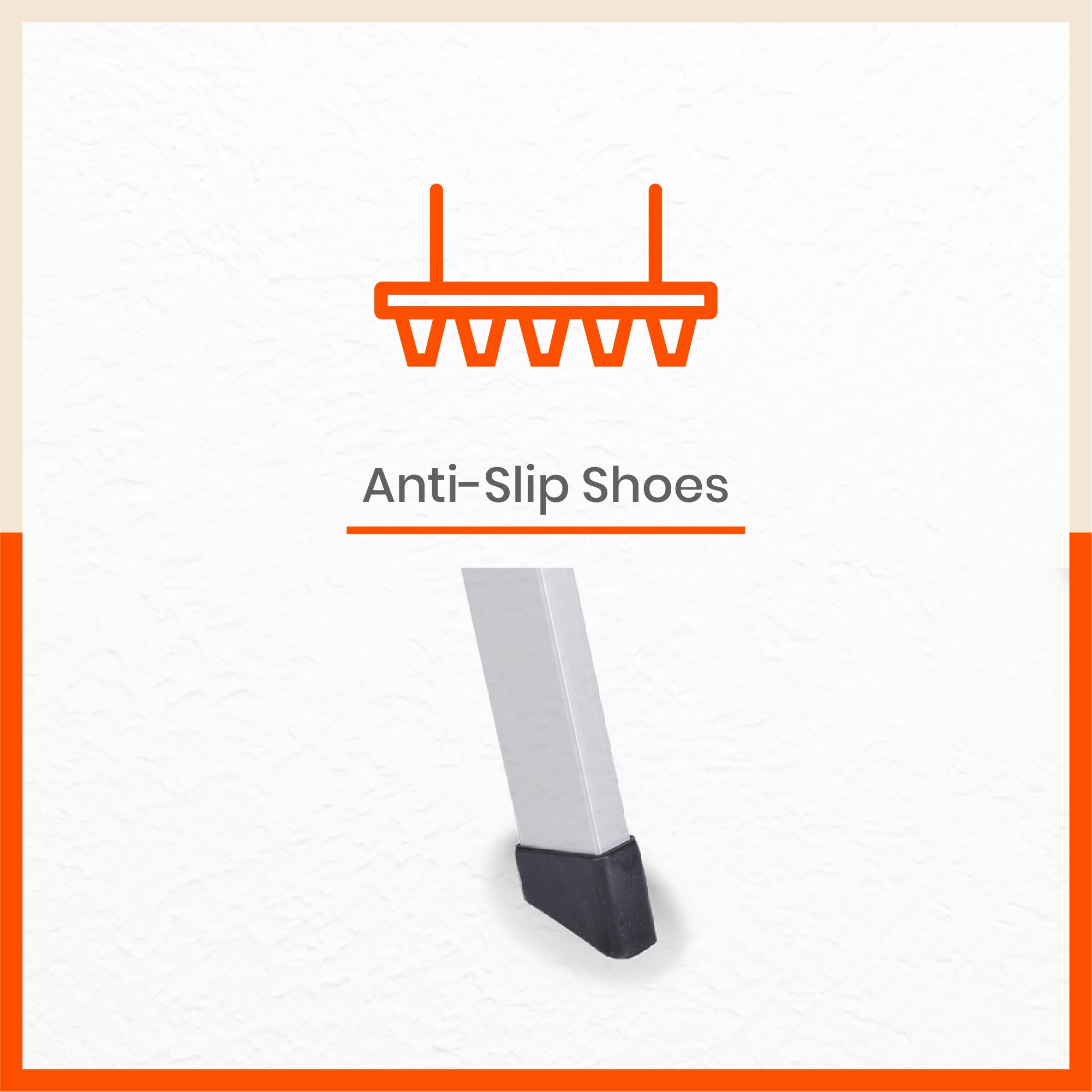 Bathla Prime 3 - Step Aluminium Ladder for Home with Multi Utility Support Handle - Black