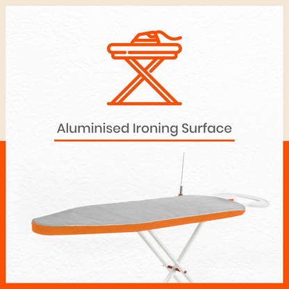 Bathla X-Pres Lite Ironing Board/Stand | 2 Year Warranty | Foldable & Height Adjustable