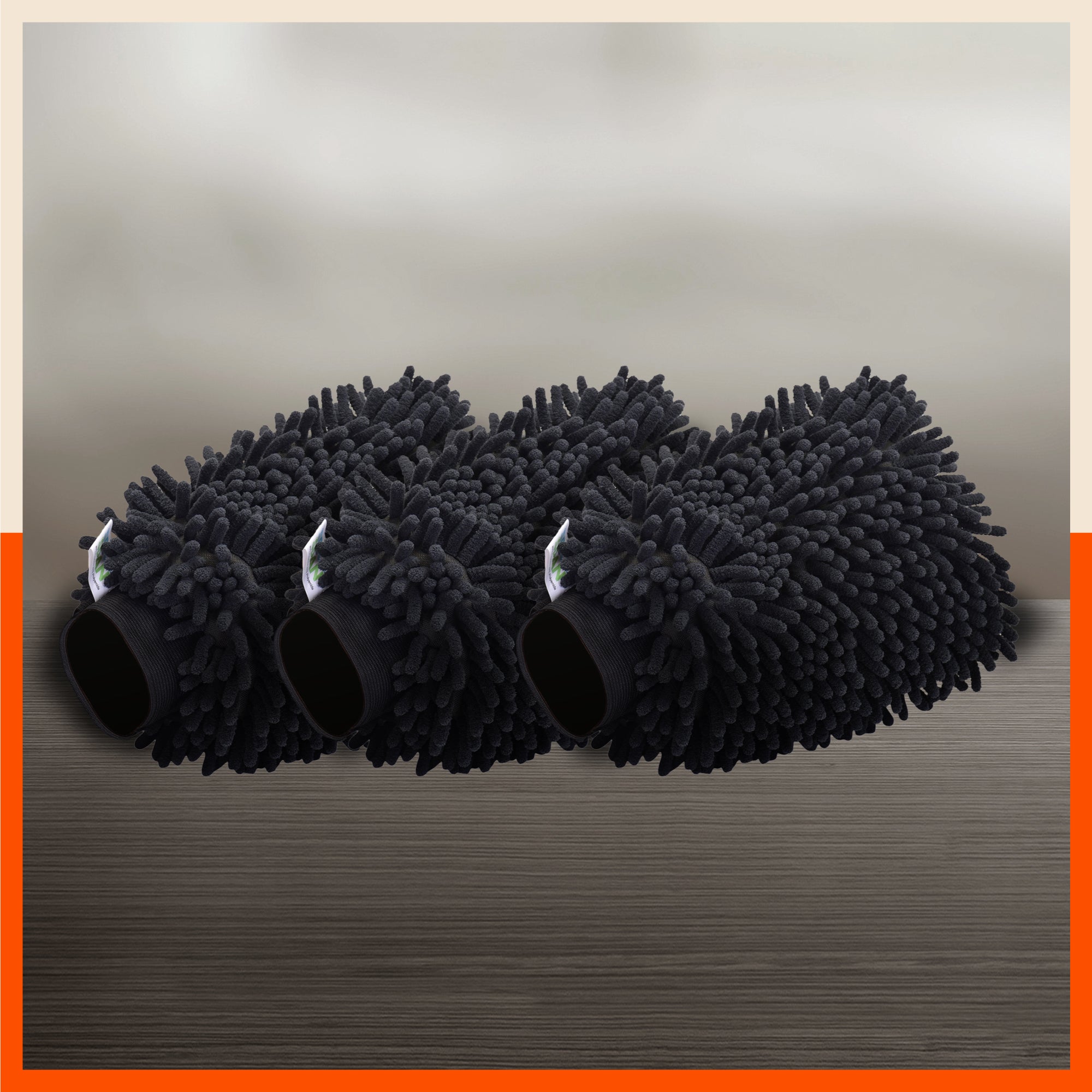 Spic & Span Multi Purpose Micro Fiber Cleaning Glove (Black)